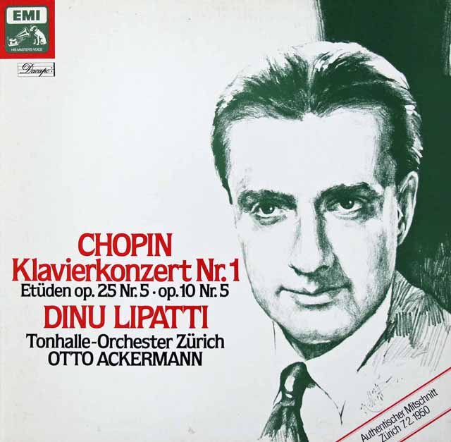 LP レコード リパッティ&アッカーマンのショパン/ピアノ協奏曲第1番 独