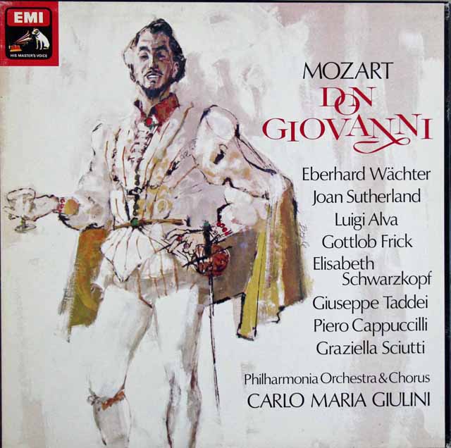 LP レコード ジュリーニのモーツァルト/「ドン・ジョヴァンニ」 英EMI 3620