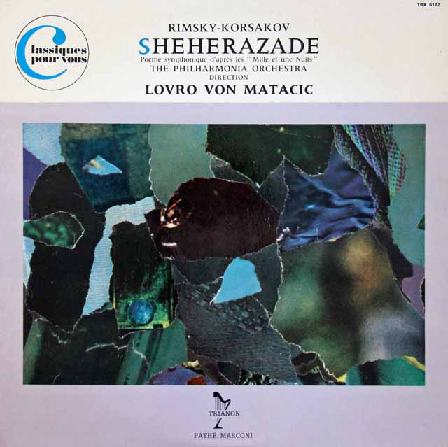 LP レコード マタチッチのリムスキー=コルサコフ