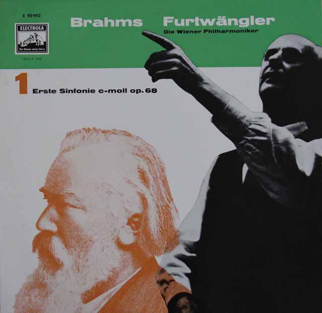 LP レコード フルトヴェングラーのブラームス/交響曲第1番 独ELECTROLA