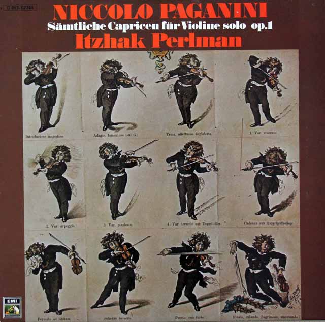 LP レコード ミカエラ・ペッチュのパガニーニ/24の奇想曲 独
