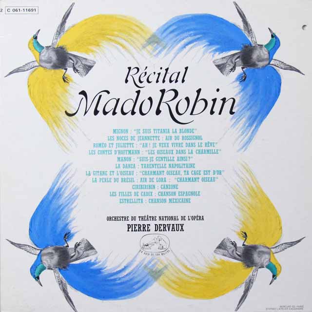 LP レコード ロバンのソプラノ名演集 仏EMI（VSM） 2718