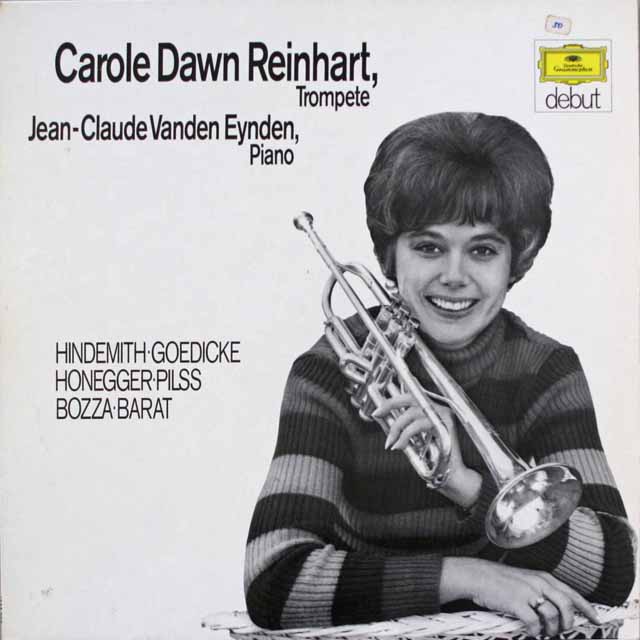 LP レコード ラインハルトのトランペット・リサイタル 独DGG 3693