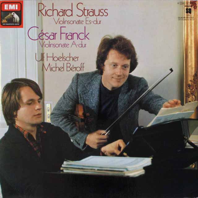 LPレコード ウルフ・ヘルシャー、ベロフのフランク/ヴァイオリンソナタほか 独EMI 3693