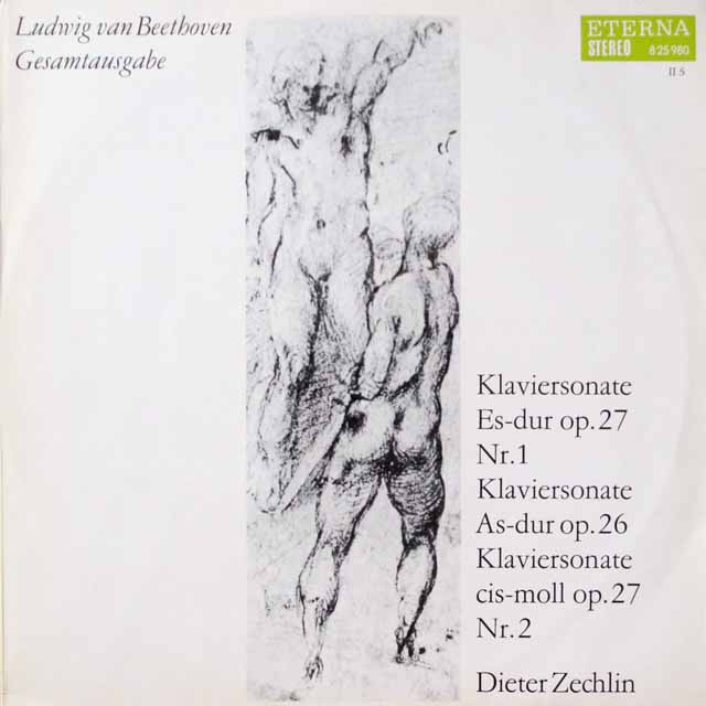 LP レコード ツェヒリンのベートーヴェン/ピアノソナタ「月光」ほか 独