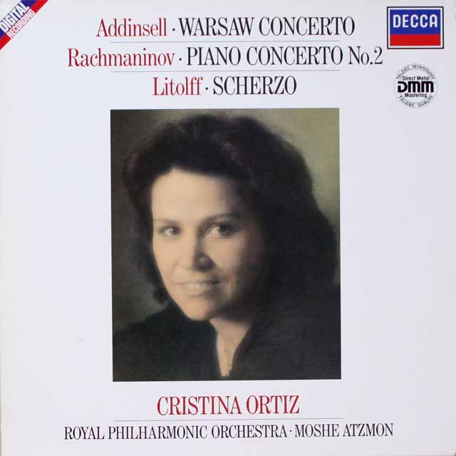 LP レコード オルティスのラフマニノフ/ピアノ協奏曲第2番ほか 独DECCA 3321